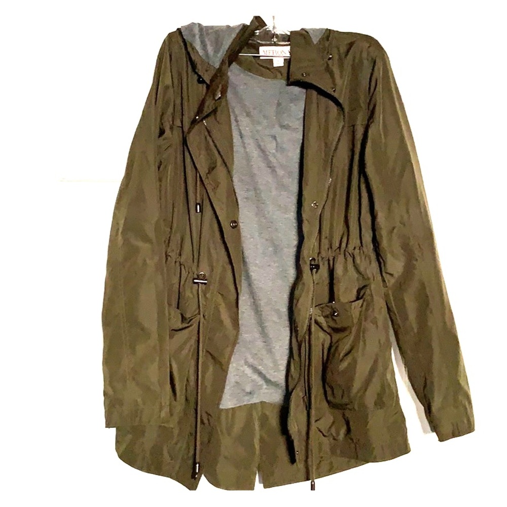 Green Hooded Jacket